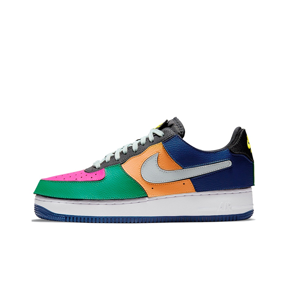 Nike Shoes Air Force 1 - ナイキ エアフォース1 スケートボードシューズ ユニセックス ロートップ ブラック/ピンク/グリーン/ブルー/オレンジ/ホワイト