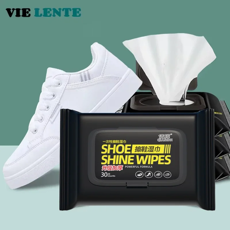 12-60 個使い捨て靴クリーンワイプポータブル白靴クリーニ - Care For Sneaker のレビューと価格
